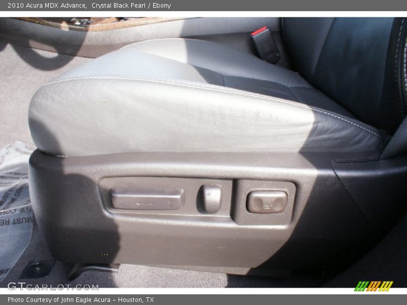 Crystal Black Pearl / Ebony 2010 Acura MDX Advance