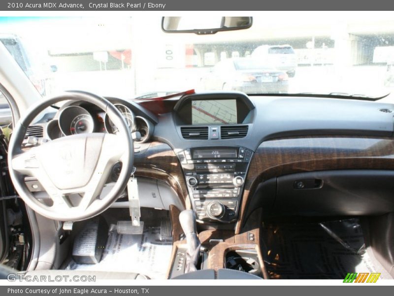 Crystal Black Pearl / Ebony 2010 Acura MDX Advance