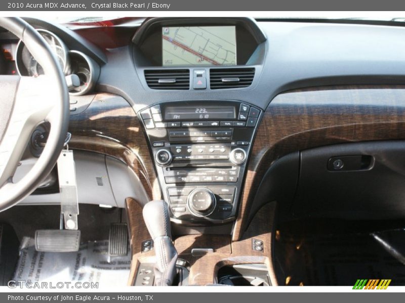 Crystal Black Pearl / Ebony 2010 Acura MDX Advance