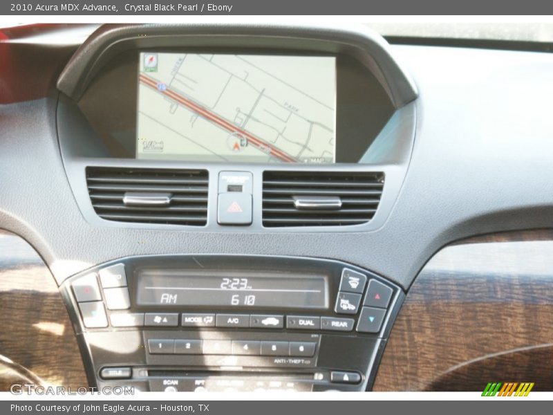 Crystal Black Pearl / Ebony 2010 Acura MDX Advance