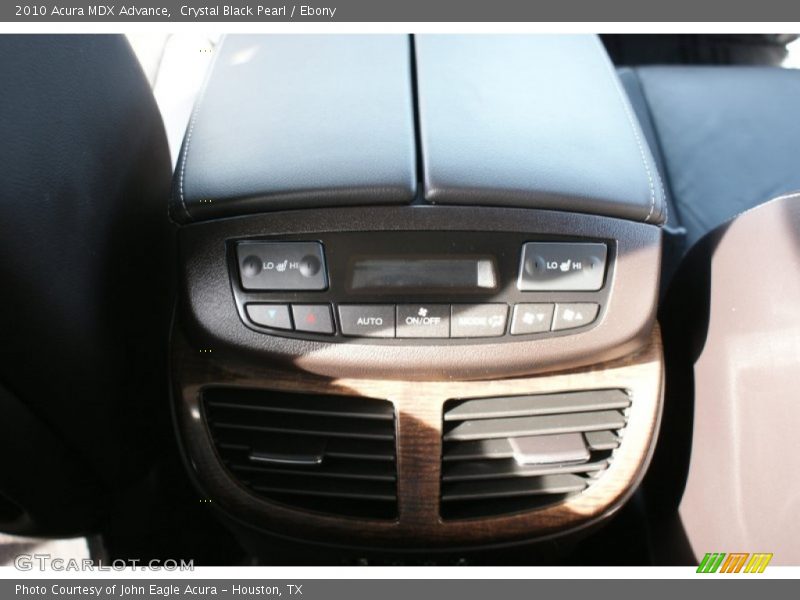 Crystal Black Pearl / Ebony 2010 Acura MDX Advance