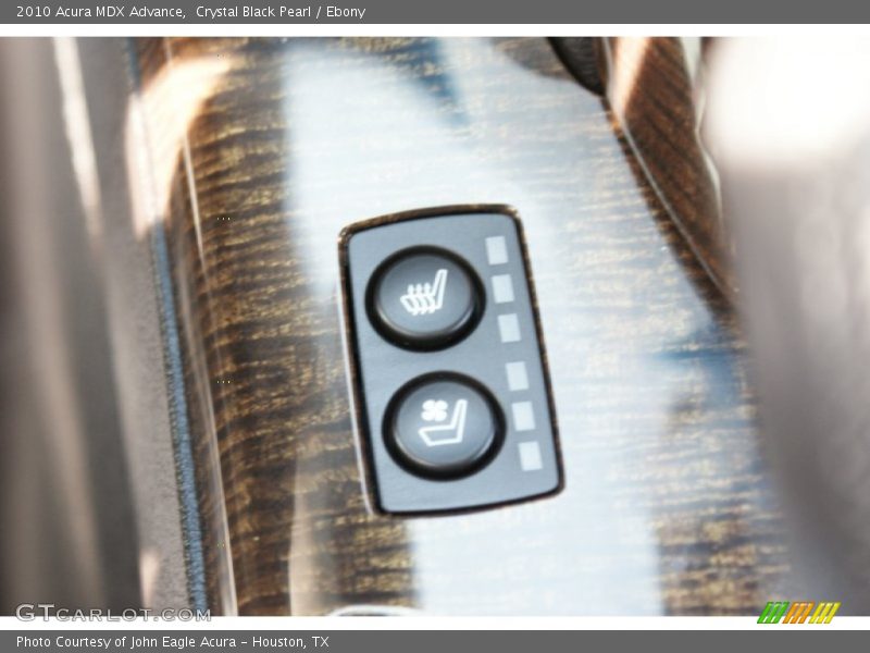 Crystal Black Pearl / Ebony 2010 Acura MDX Advance