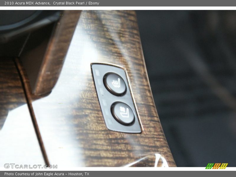 Crystal Black Pearl / Ebony 2010 Acura MDX Advance