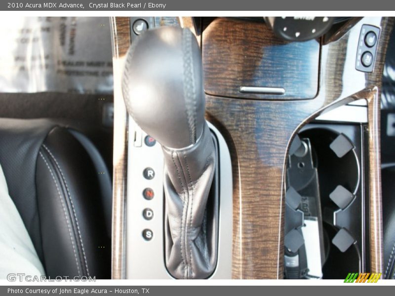 Crystal Black Pearl / Ebony 2010 Acura MDX Advance