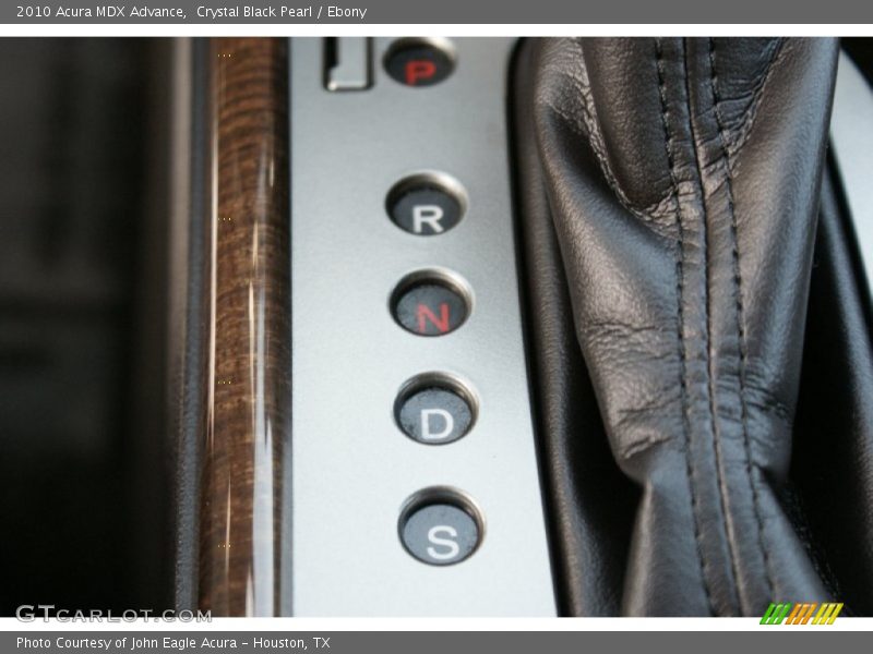 Crystal Black Pearl / Ebony 2010 Acura MDX Advance