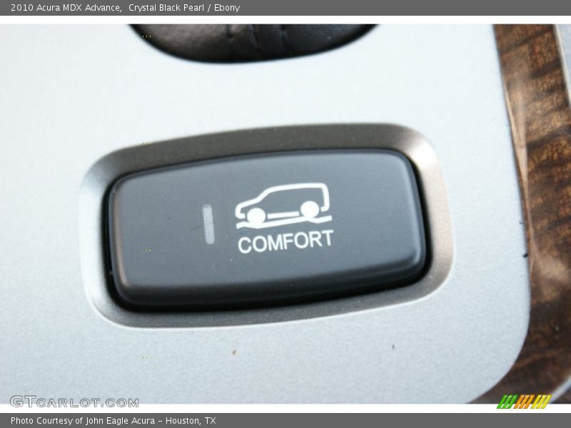 Crystal Black Pearl / Ebony 2010 Acura MDX Advance