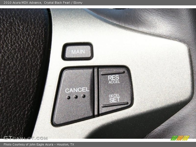 Crystal Black Pearl / Ebony 2010 Acura MDX Advance