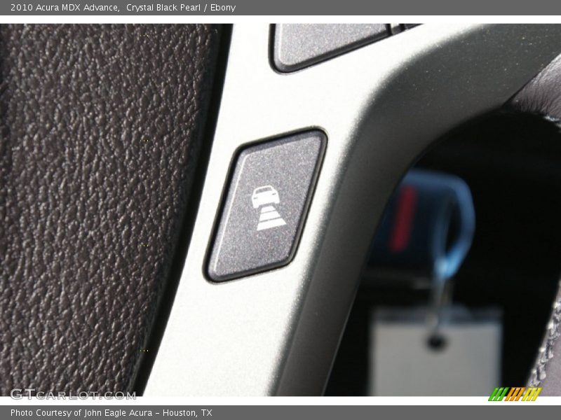 Crystal Black Pearl / Ebony 2010 Acura MDX Advance