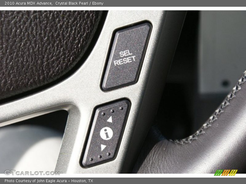 Crystal Black Pearl / Ebony 2010 Acura MDX Advance