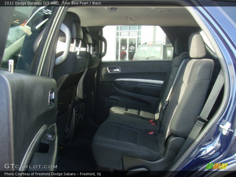 True Blue Pearl / Black 2012 Dodge Durango SXT AWD
