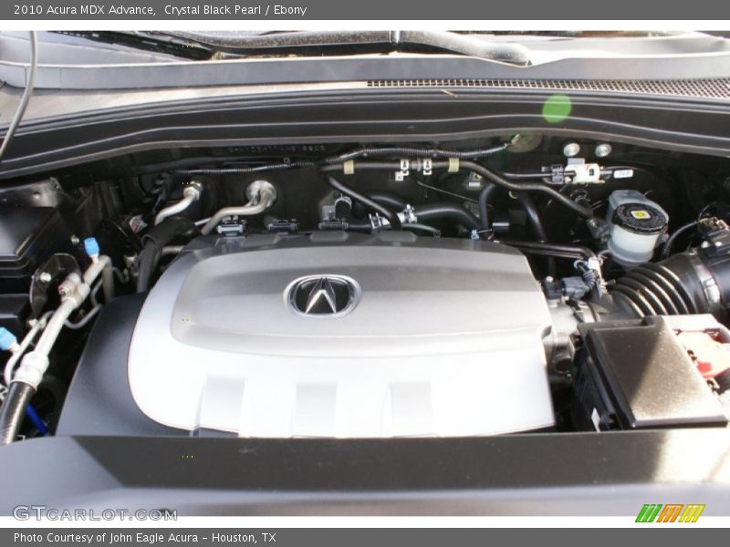 Crystal Black Pearl / Ebony 2010 Acura MDX Advance