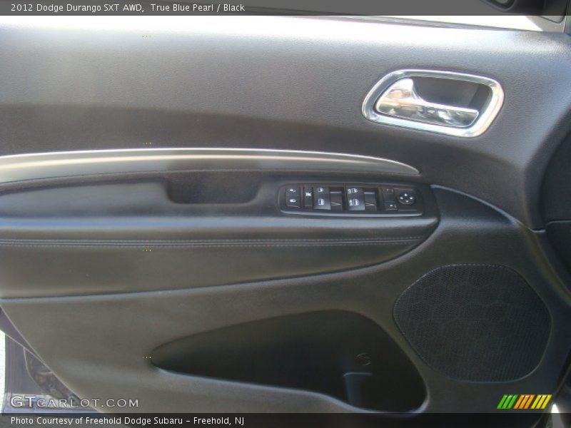 True Blue Pearl / Black 2012 Dodge Durango SXT AWD
