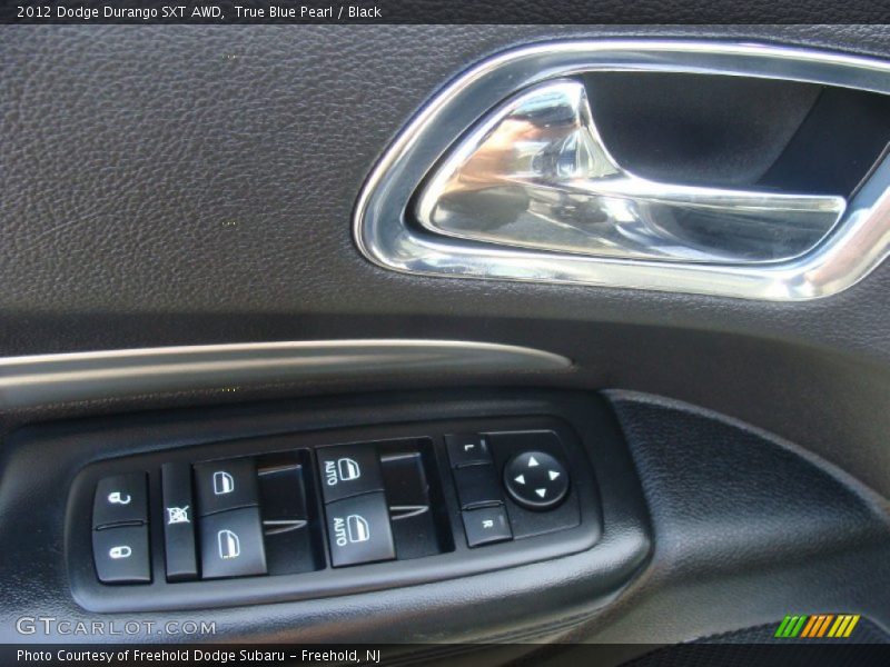 True Blue Pearl / Black 2012 Dodge Durango SXT AWD