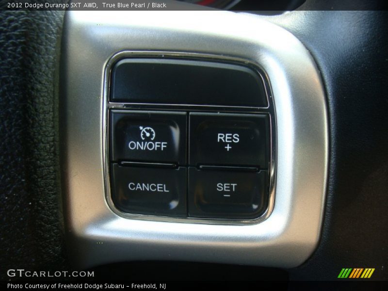 True Blue Pearl / Black 2012 Dodge Durango SXT AWD