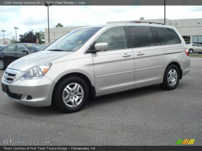 Silver Pearl Metallic / Gray 2006 Honda Odyssey EX-L