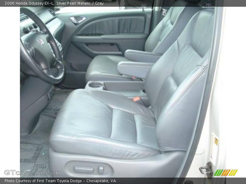 Silver Pearl Metallic / Gray 2006 Honda Odyssey EX-L