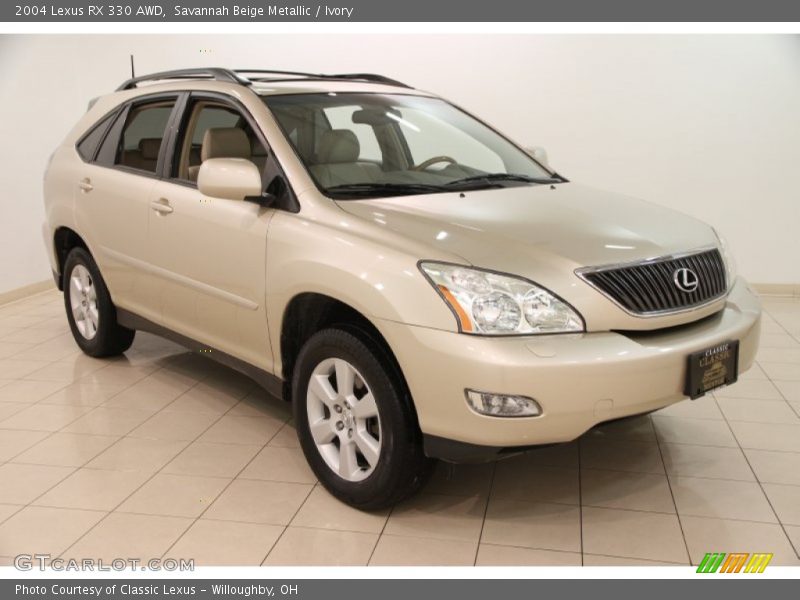 Savannah Beige Metallic / Ivory 2004 Lexus RX 330 AWD