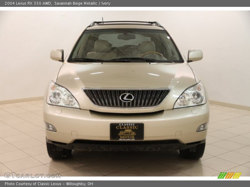 Savannah Beige Metallic / Ivory 2004 Lexus RX 330 AWD