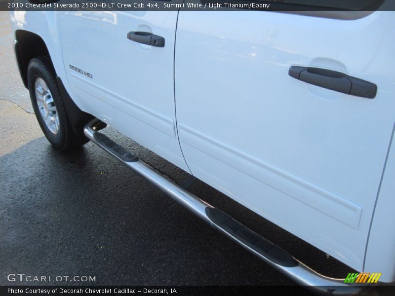Summit White / Light Titanium/Ebony 2010 Chevrolet Silverado 2500HD LT Crew Cab 4x4