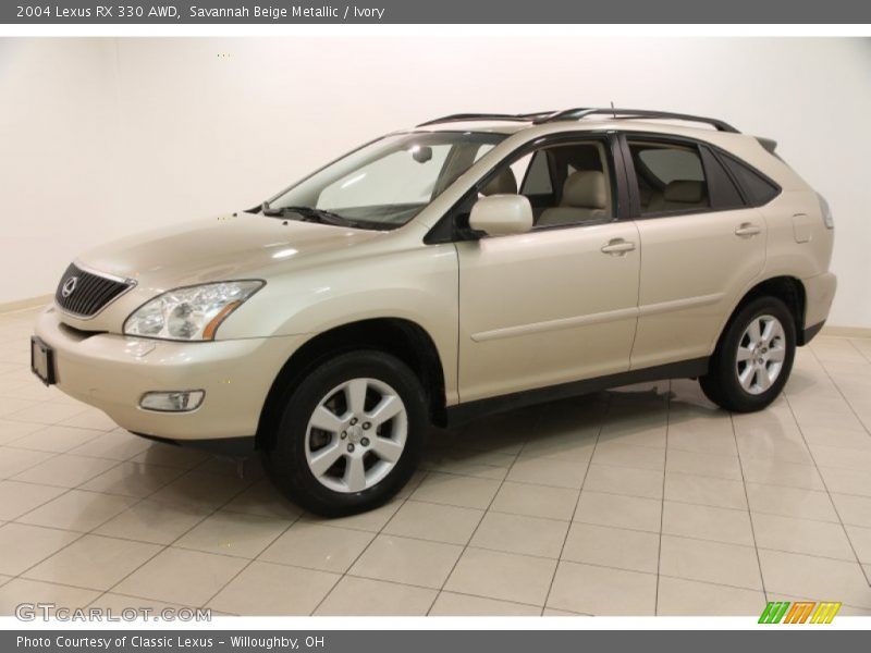 Savannah Beige Metallic / Ivory 2004 Lexus RX 330 AWD