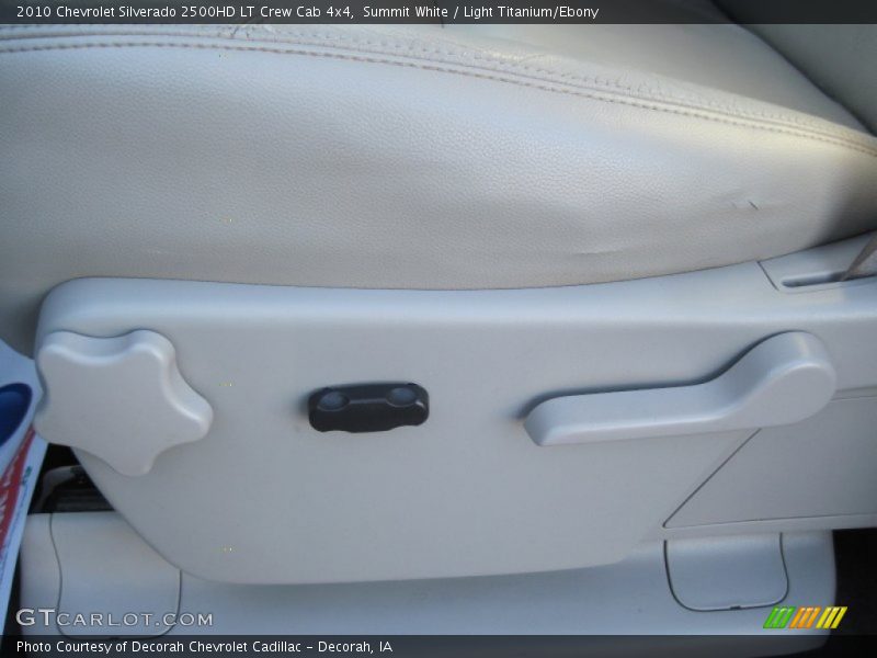Summit White / Light Titanium/Ebony 2010 Chevrolet Silverado 2500HD LT Crew Cab 4x4
