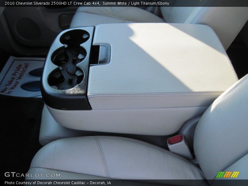 Summit White / Light Titanium/Ebony 2010 Chevrolet Silverado 2500HD LT Crew Cab 4x4