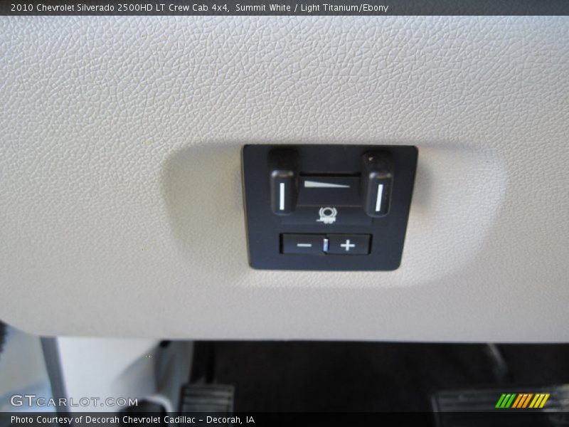 Summit White / Light Titanium/Ebony 2010 Chevrolet Silverado 2500HD LT Crew Cab 4x4