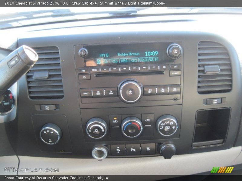 Summit White / Light Titanium/Ebony 2010 Chevrolet Silverado 2500HD LT Crew Cab 4x4