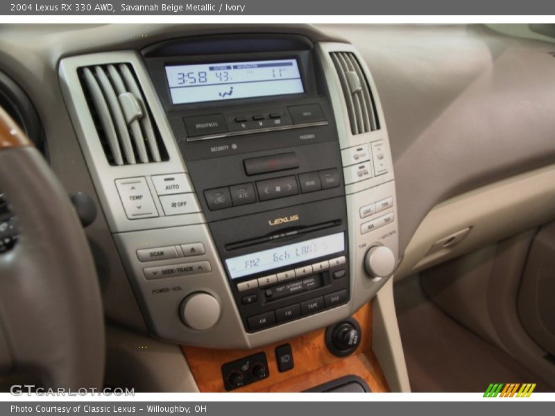 Savannah Beige Metallic / Ivory 2004 Lexus RX 330 AWD