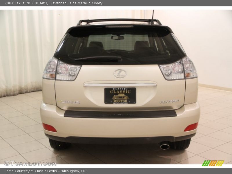Savannah Beige Metallic / Ivory 2004 Lexus RX 330 AWD