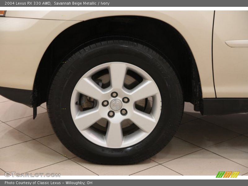 Savannah Beige Metallic / Ivory 2004 Lexus RX 330 AWD