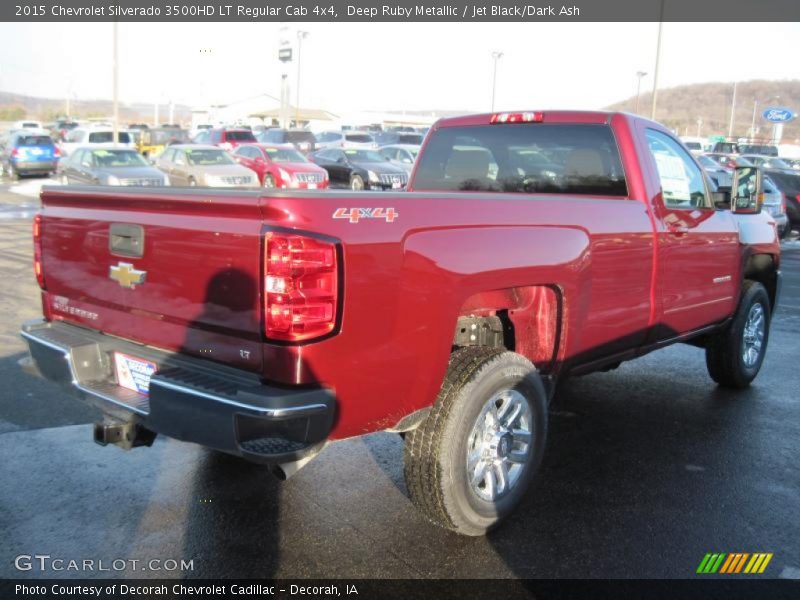 Deep Ruby Metallic / Jet Black/Dark Ash 2015 Chevrolet Silverado 3500HD LT Regular Cab 4x4