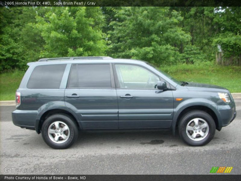 Sage Brush Pearl / Gray 2006 Honda Pilot EX 4WD