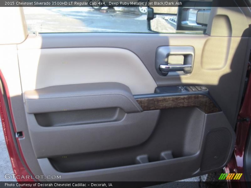 Deep Ruby Metallic / Jet Black/Dark Ash 2015 Chevrolet Silverado 3500HD LT Regular Cab 4x4