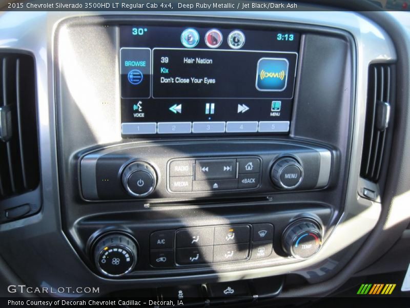 Deep Ruby Metallic / Jet Black/Dark Ash 2015 Chevrolet Silverado 3500HD LT Regular Cab 4x4