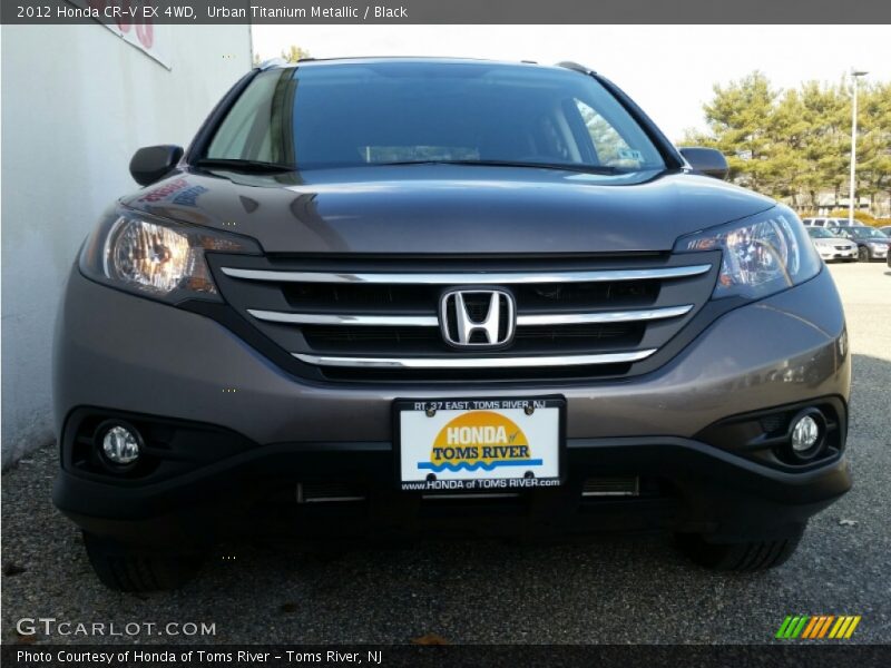 Urban Titanium Metallic / Black 2012 Honda CR-V EX 4WD