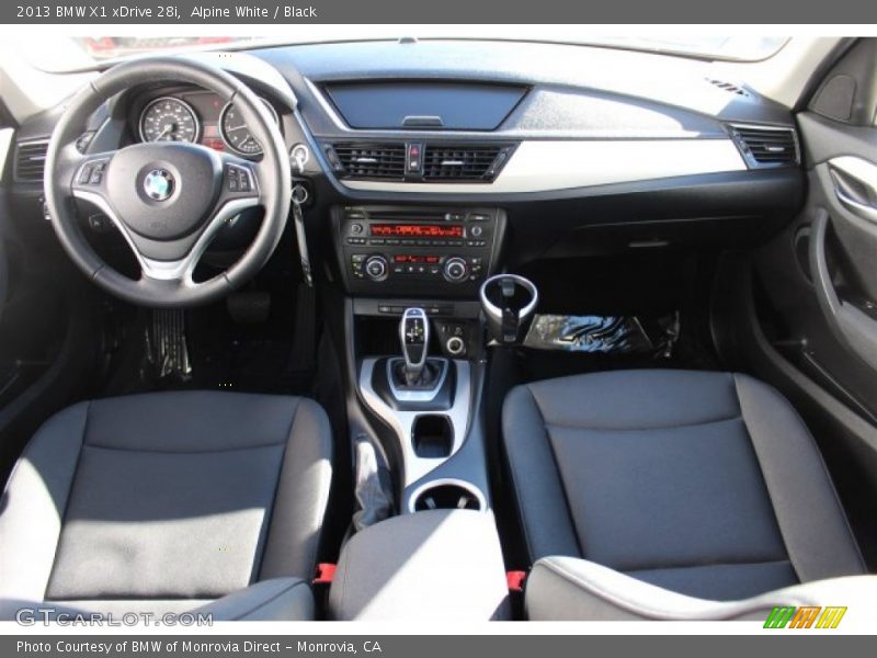 Alpine White / Black 2013 BMW X1 xDrive 28i