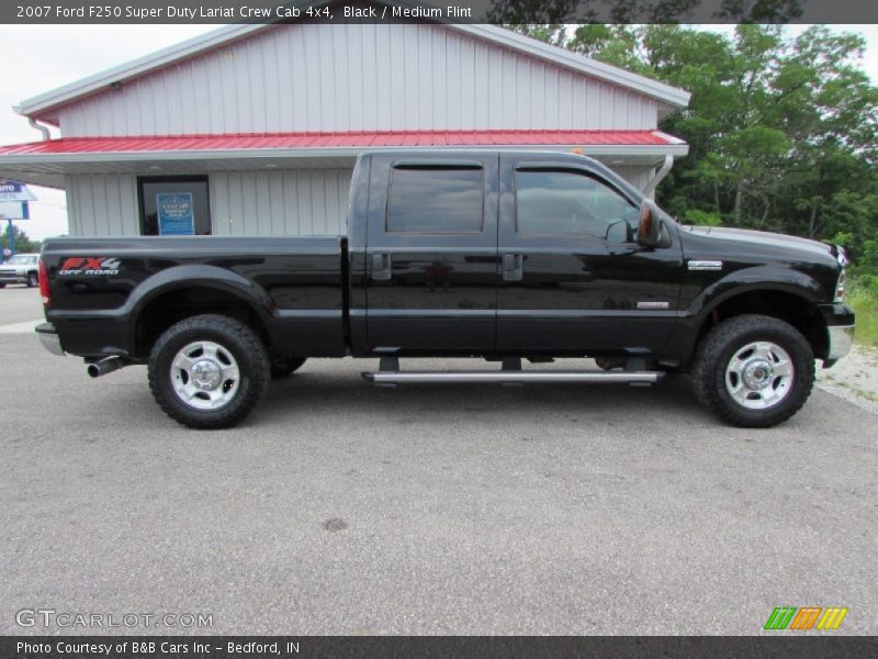 Black / Medium Flint 2007 Ford F250 Super Duty Lariat Crew Cab 4x4