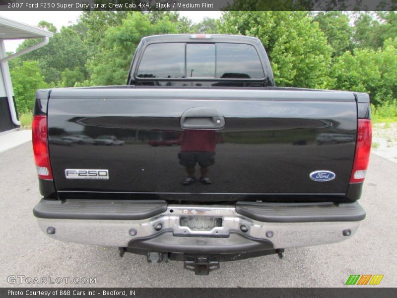 Black / Medium Flint 2007 Ford F250 Super Duty Lariat Crew Cab 4x4