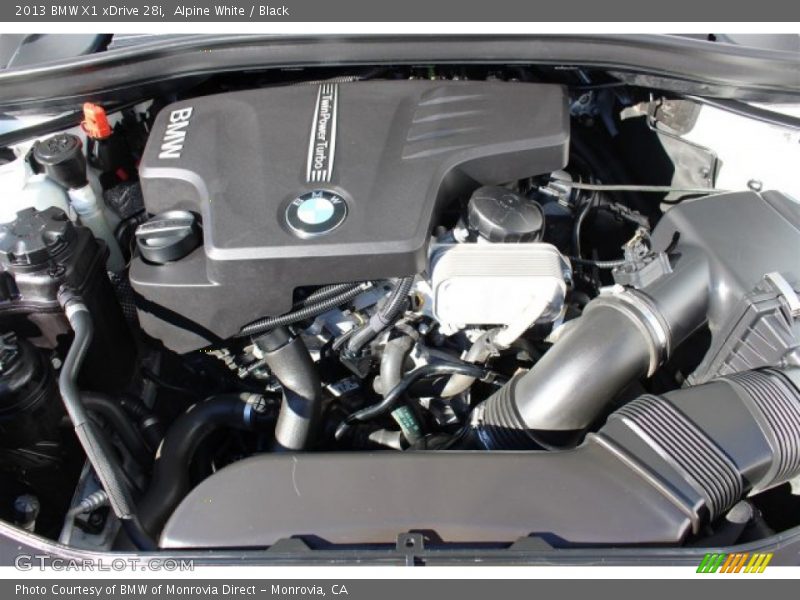 Alpine White / Black 2013 BMW X1 xDrive 28i