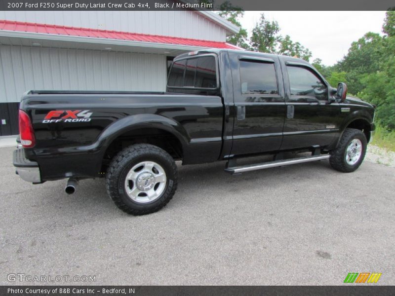 Black / Medium Flint 2007 Ford F250 Super Duty Lariat Crew Cab 4x4