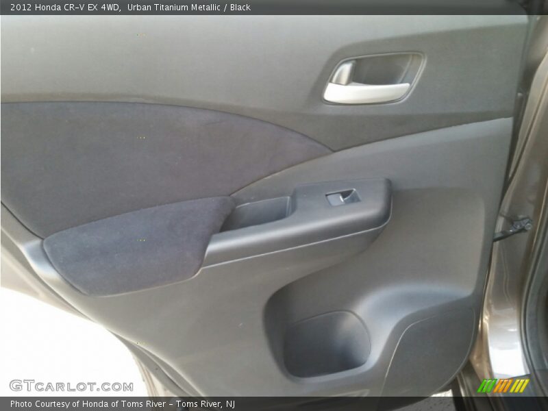 Urban Titanium Metallic / Black 2012 Honda CR-V EX 4WD