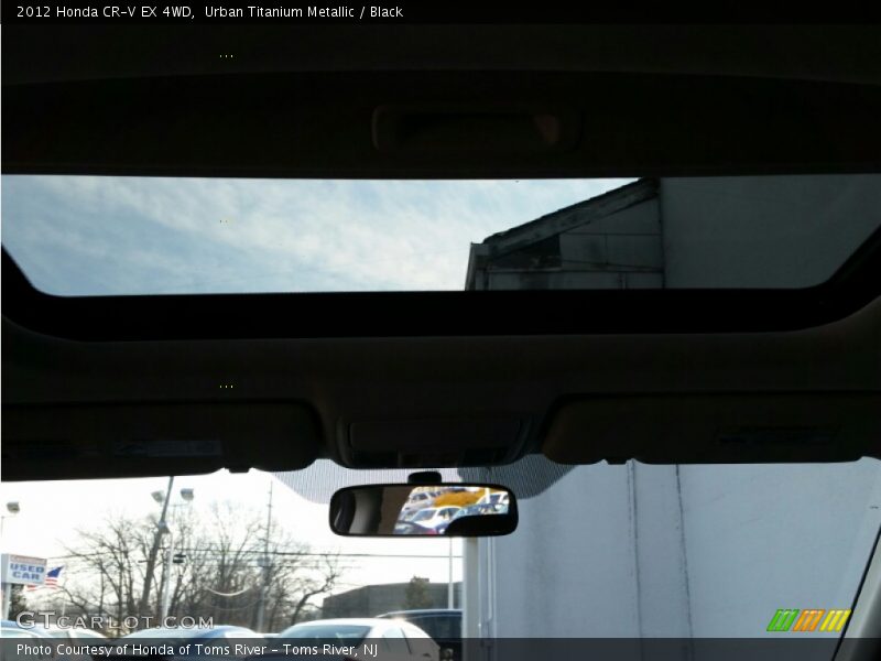Urban Titanium Metallic / Black 2012 Honda CR-V EX 4WD