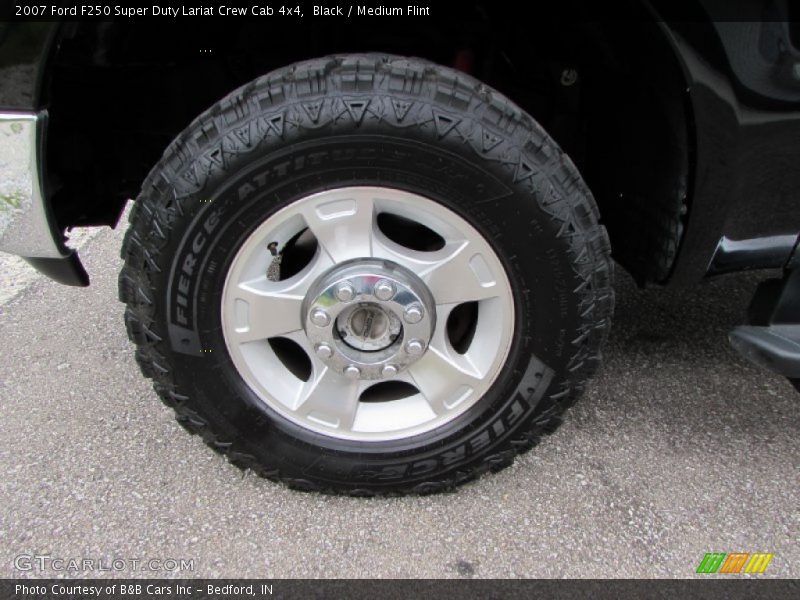 Black / Medium Flint 2007 Ford F250 Super Duty Lariat Crew Cab 4x4