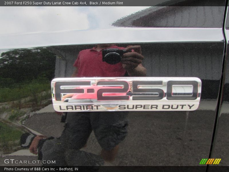 Black / Medium Flint 2007 Ford F250 Super Duty Lariat Crew Cab 4x4