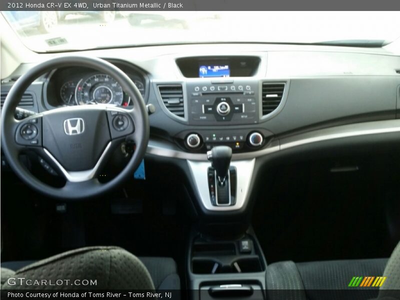 Urban Titanium Metallic / Black 2012 Honda CR-V EX 4WD