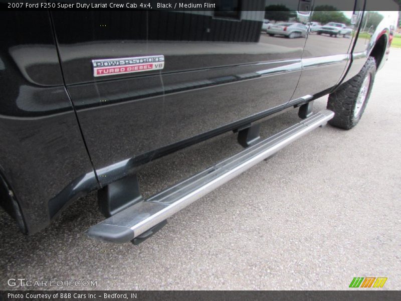 Black / Medium Flint 2007 Ford F250 Super Duty Lariat Crew Cab 4x4