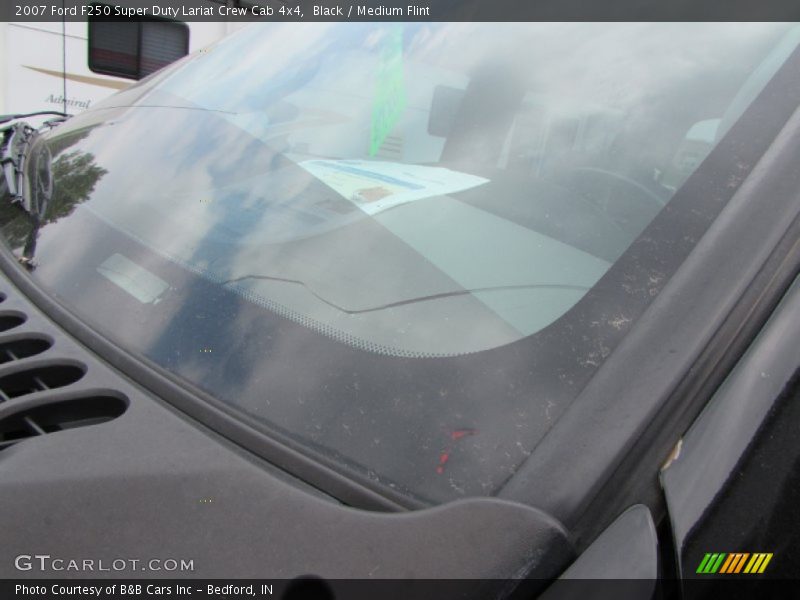 Black / Medium Flint 2007 Ford F250 Super Duty Lariat Crew Cab 4x4