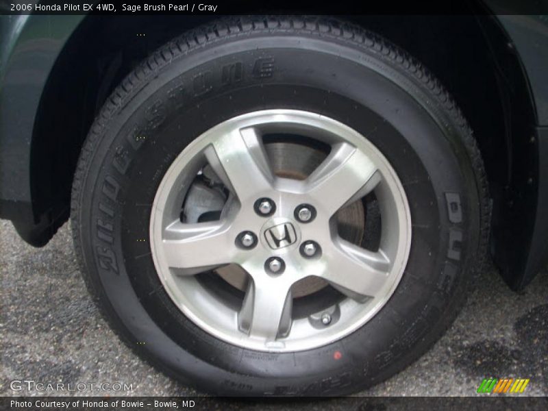 Sage Brush Pearl / Gray 2006 Honda Pilot EX 4WD
