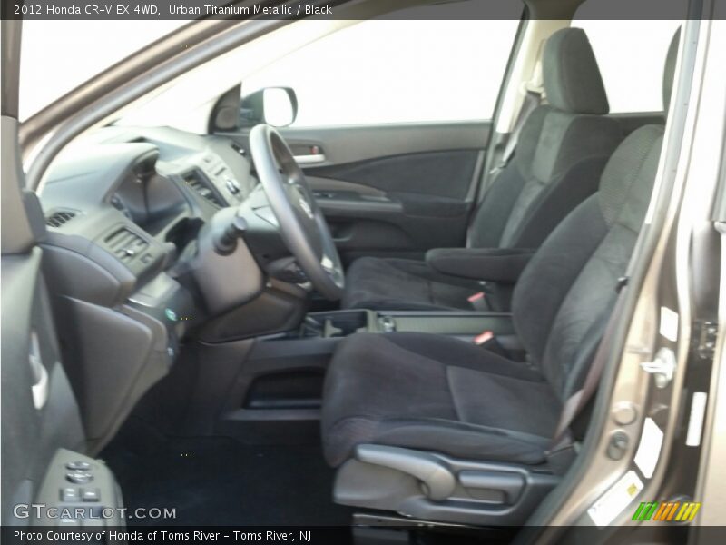 Urban Titanium Metallic / Black 2012 Honda CR-V EX 4WD